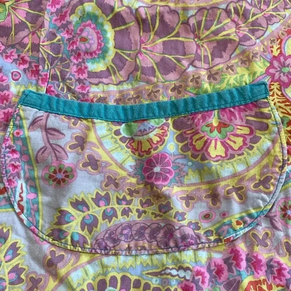 Lunalay Children’s Pink, Purple & Teal Apron - Picture 4 of 11